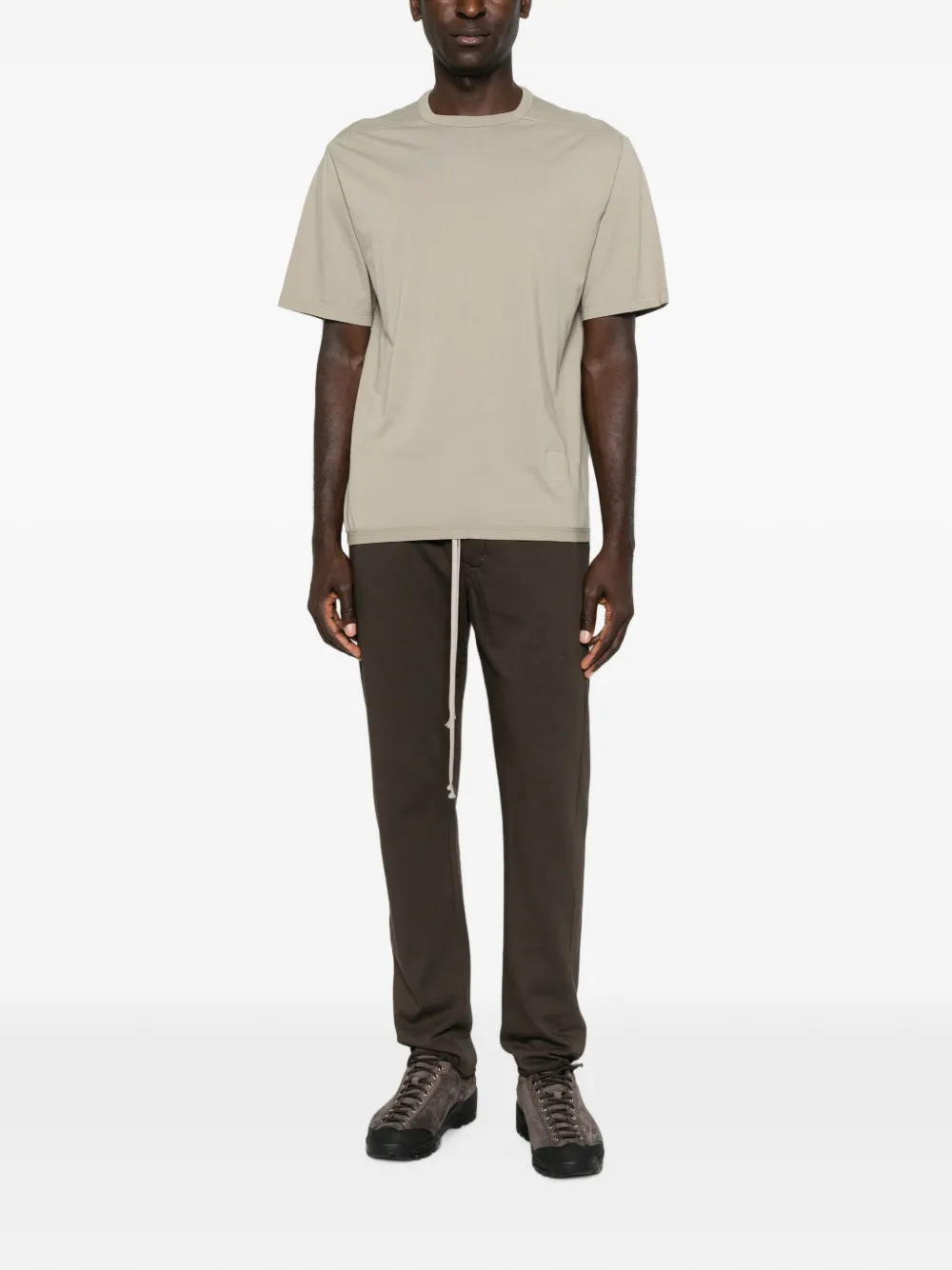 Rick Owens DRKSHDW Level crew-neck T-shirt Groen