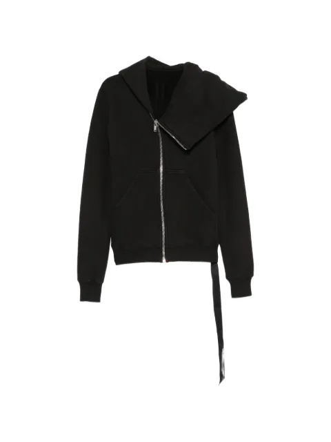 Rick Owens DRKSHDW asymmetric-zip hoodie