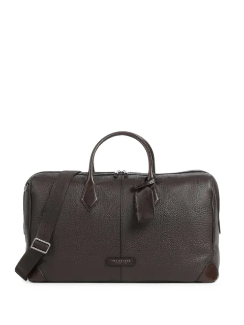 The Bridge Weekend grained leather luggage bag