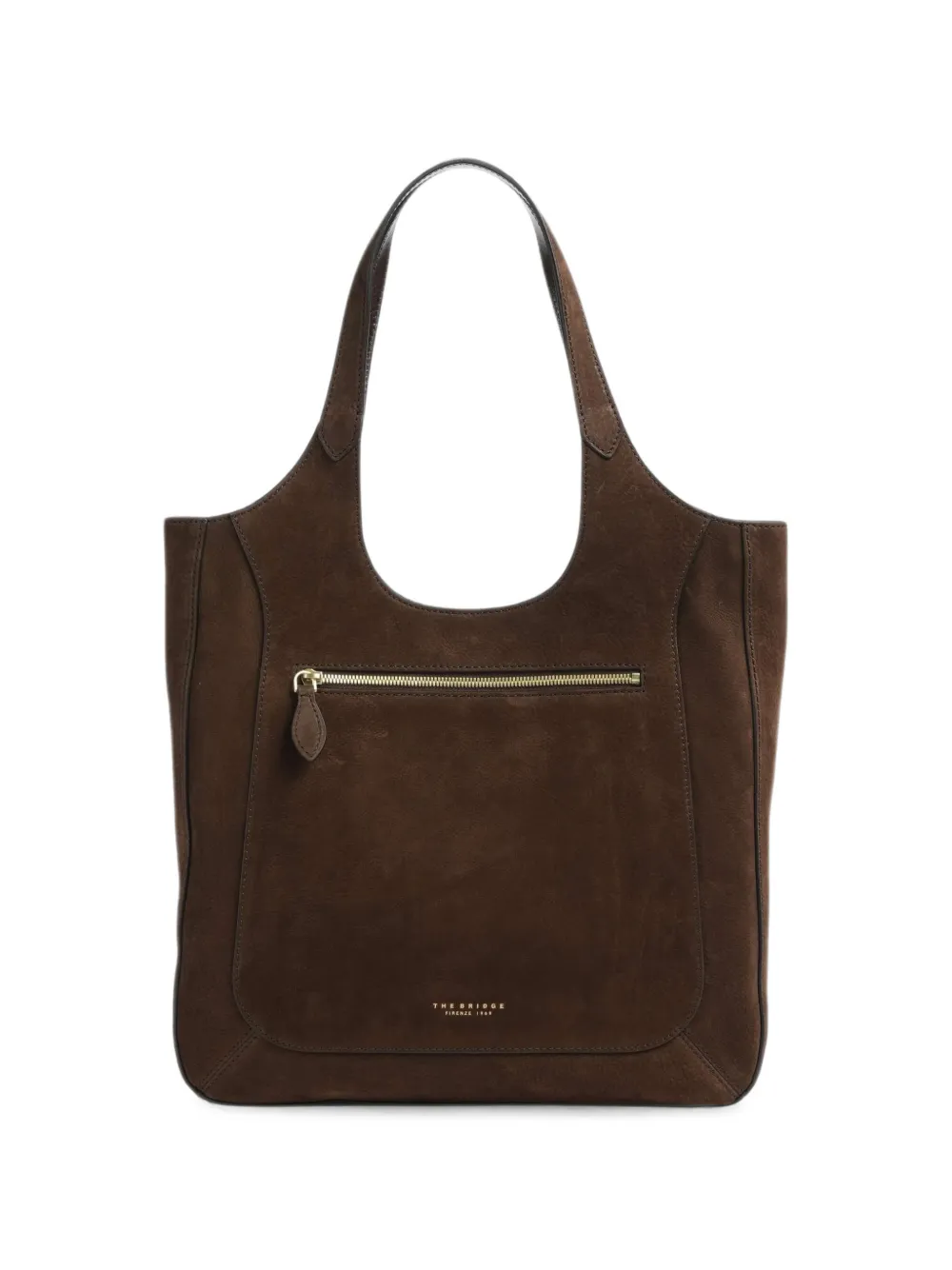 The Bridge suede tote bag