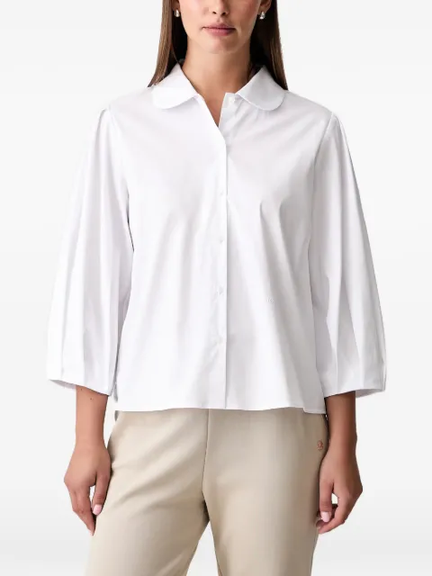 Joop! round-collar puff-sleeve shirt
