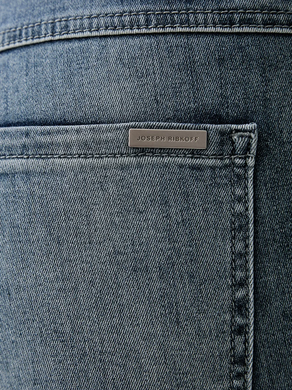 Joseph Ribkoff faded straight-leg jeans Blauw