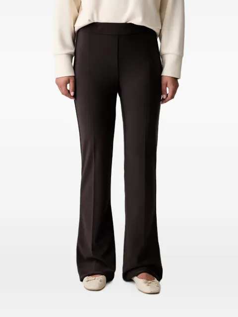 Joseph Ribkoff pressed-crease flared trousers