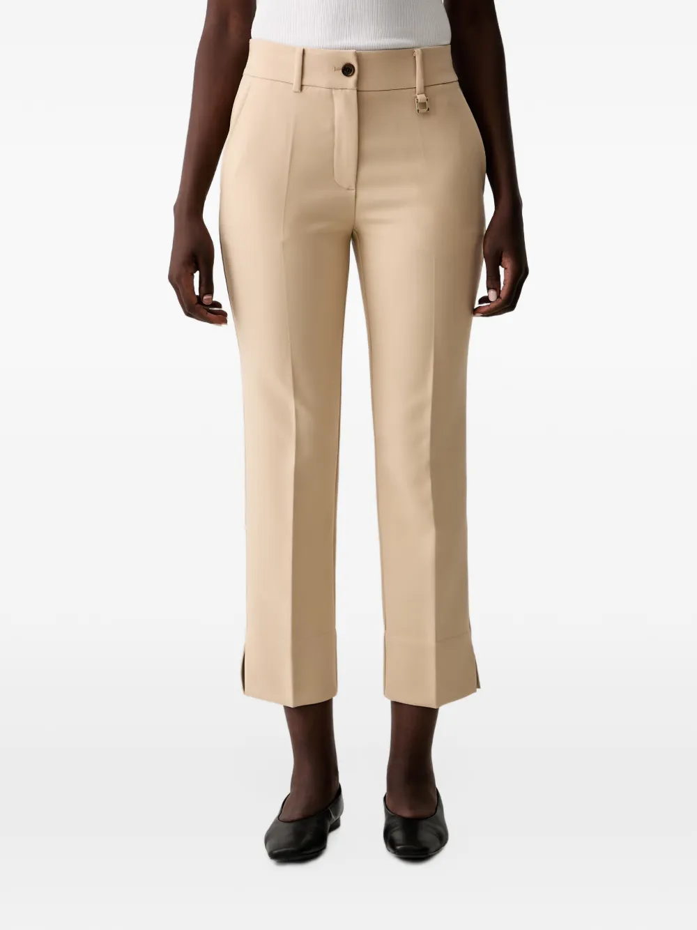 Joop! Cropped broek Beige