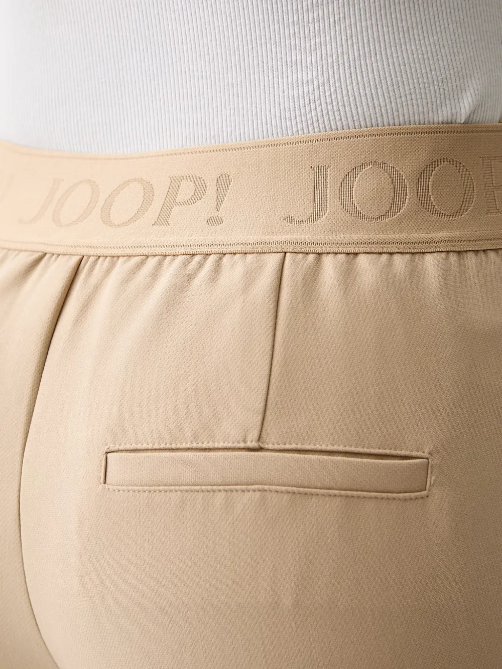 Joop! Cropped broek Beige