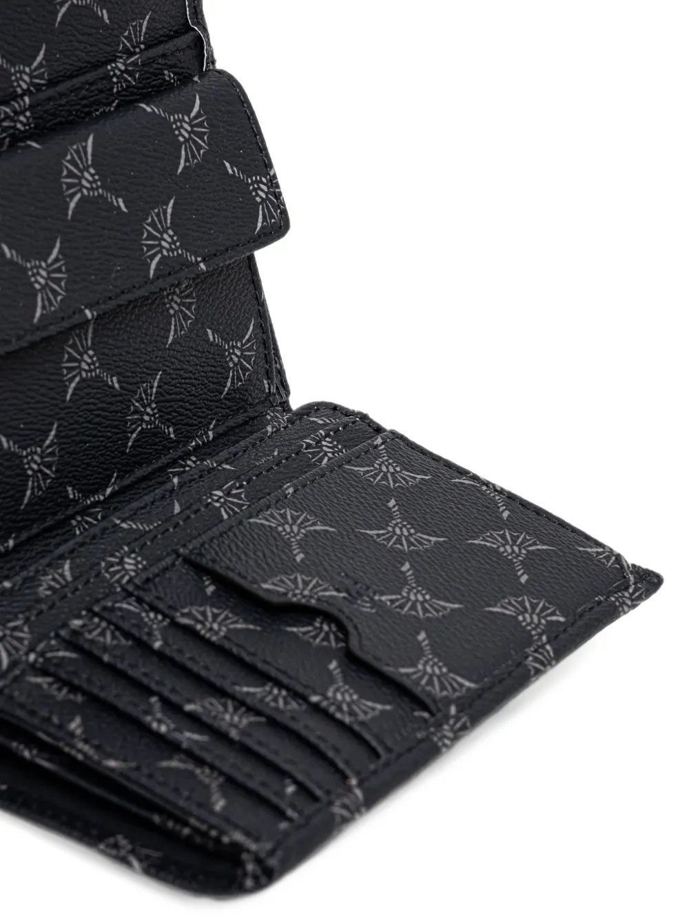 Joop! Portemonnee met logoprint Blauw