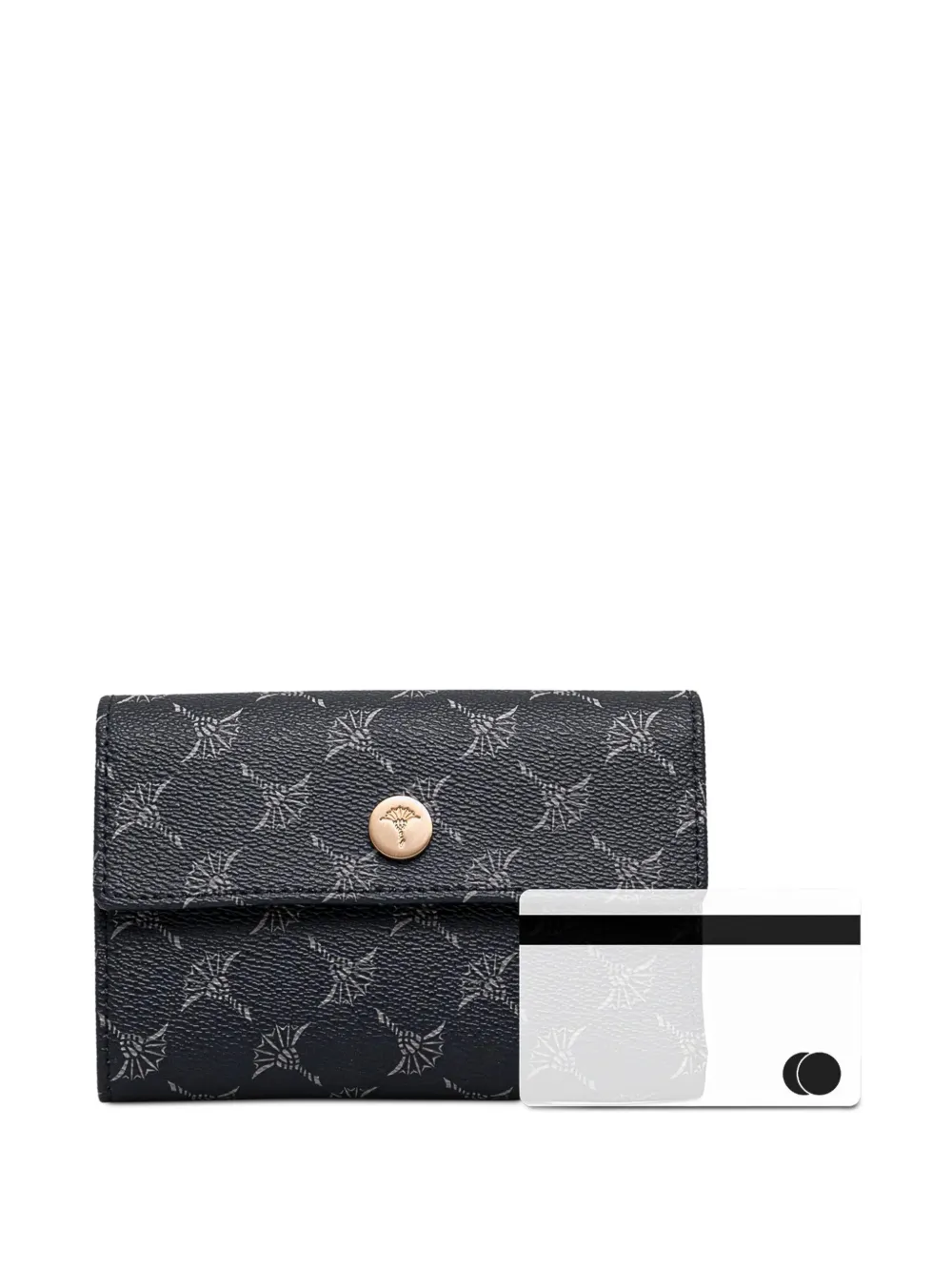 Joop! Portemonnee met logoprint Blauw