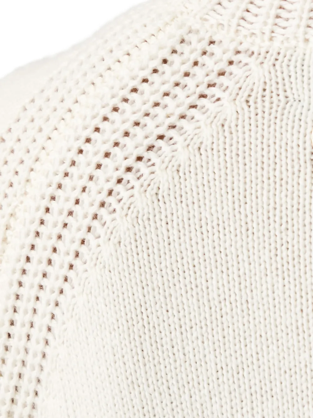 Joop! raglan-sleeve high-neck sweater Wit