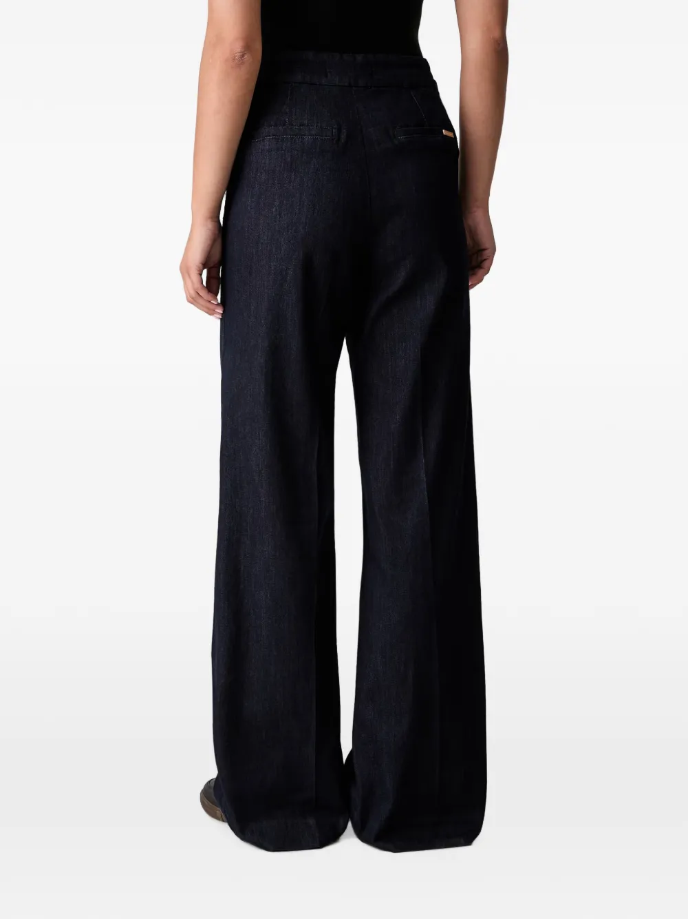 Joseph Ribkoff Chloe jeans met wijde pijpen Blauw