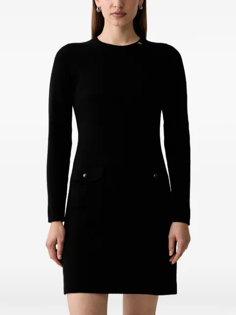 Joop! button-detail long-sleeve mini dress
