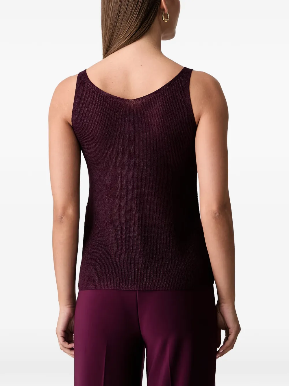 Joseph Ribkoff Top met studs Rood