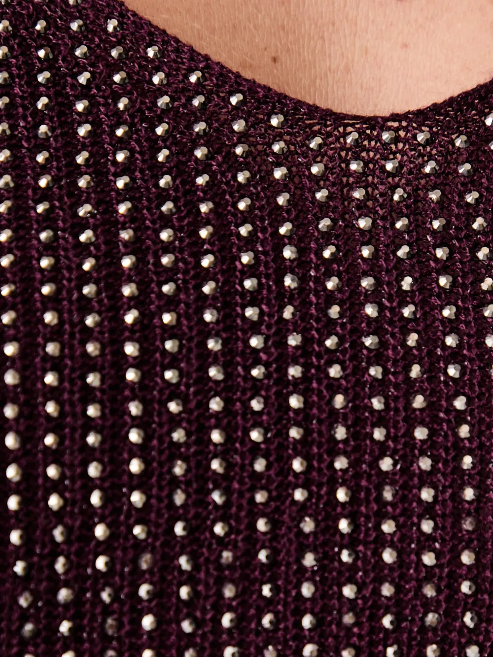 Joseph Ribkoff Top met studs Rood