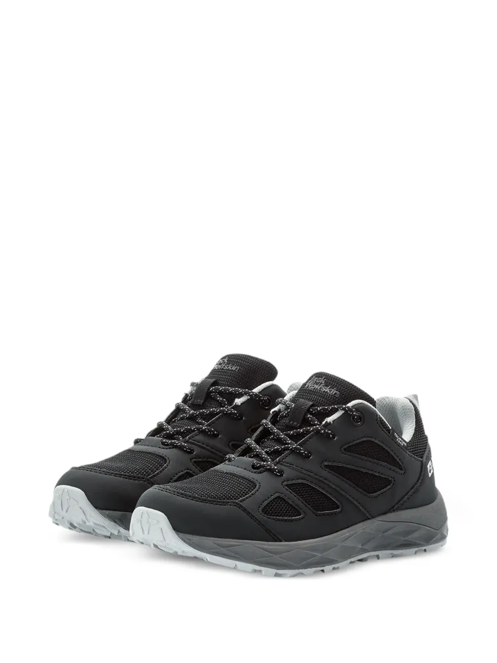 JACK WOLFSKIN Woodland 2 Texapore Core panelled sneakers Zwart