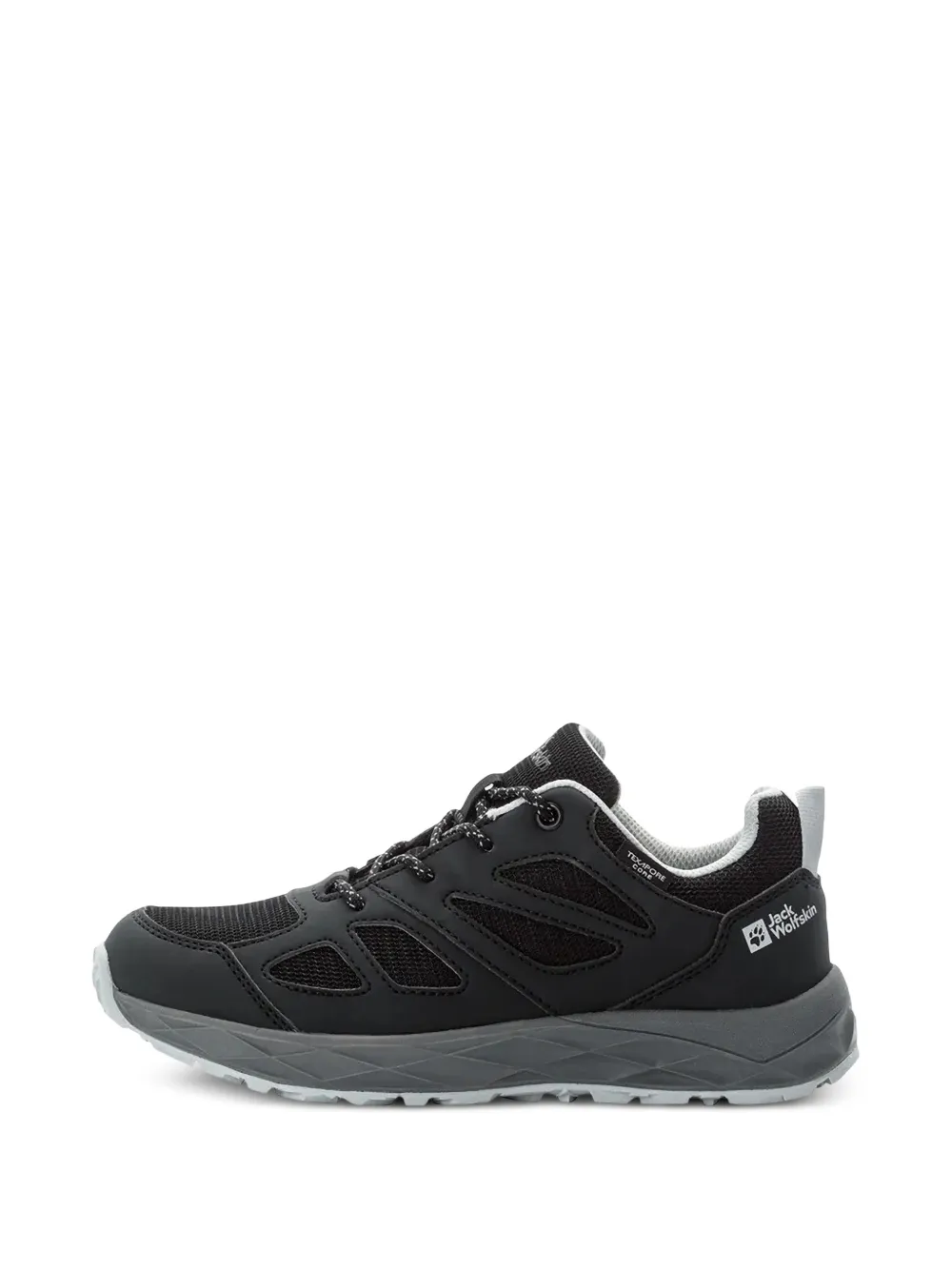 JACK WOLFSKIN Woodland 2 Texapore Core panelled sneakers Zwart