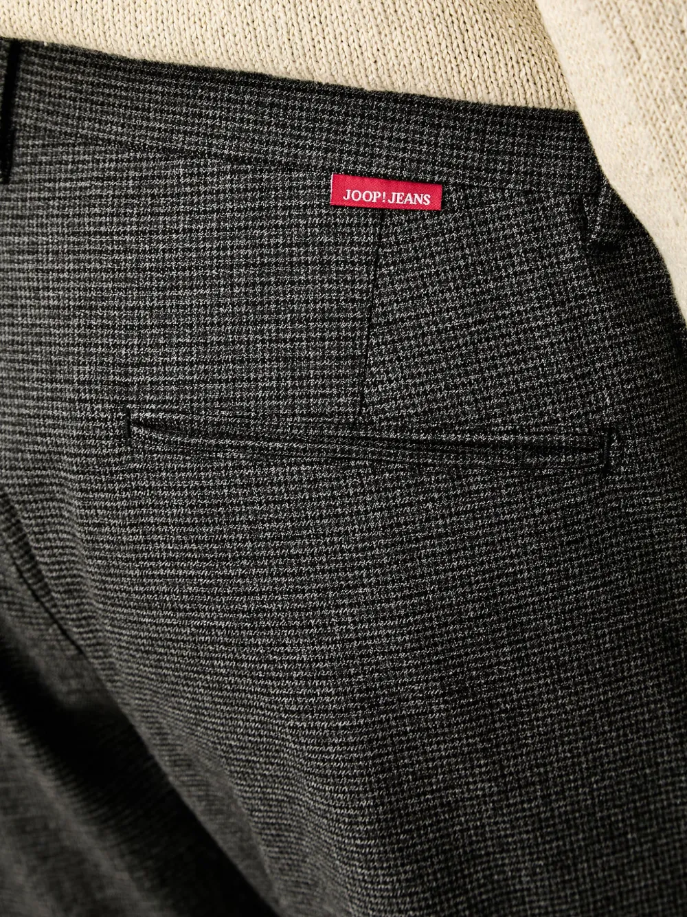 Joop! drawstring tailored trousers Grijs