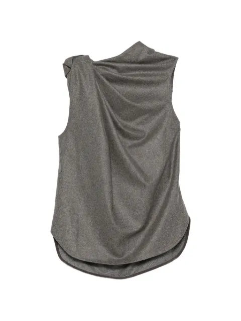 Petar Petrov draped wool top