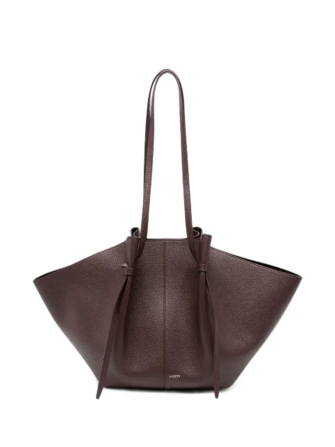 Yuzefi large Mochi pleated leather tote bag
