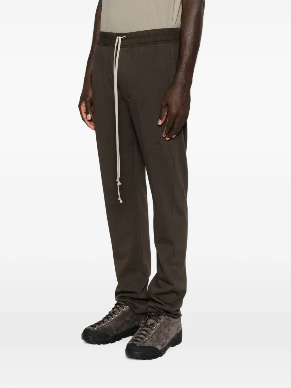 Rick Owens DRKSHDW Trainingsbroek met trekkoord Bruin