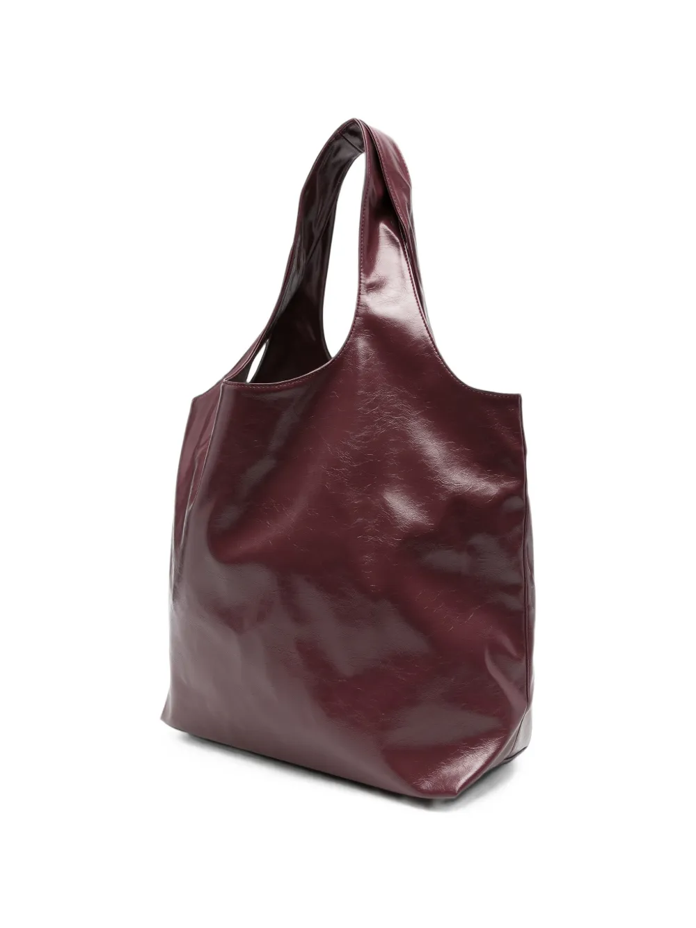 A.P.C. Shopper met logoprint Rood