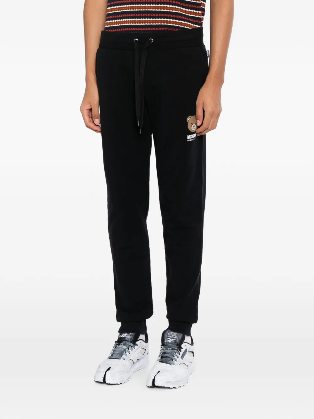 Moschino Teddy Bear trainingsbroek met trekkoord Zwart