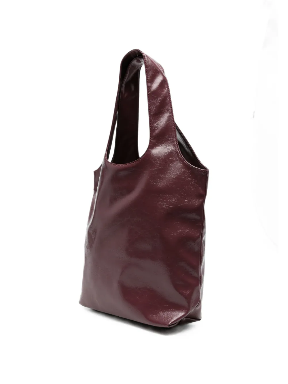 A.P.C. Kleine shopper met logoprint Rood