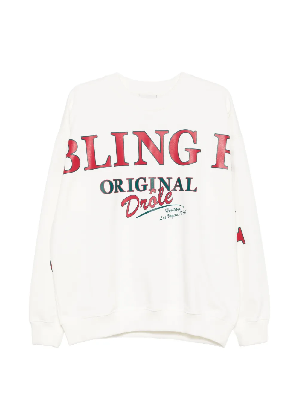 Drôle De Monsieur logo-print sweatshirt