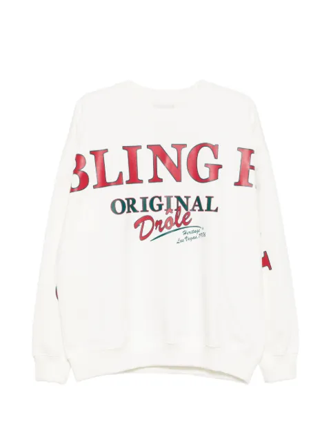 Drôle De Monsieur logo-print sweatshirt