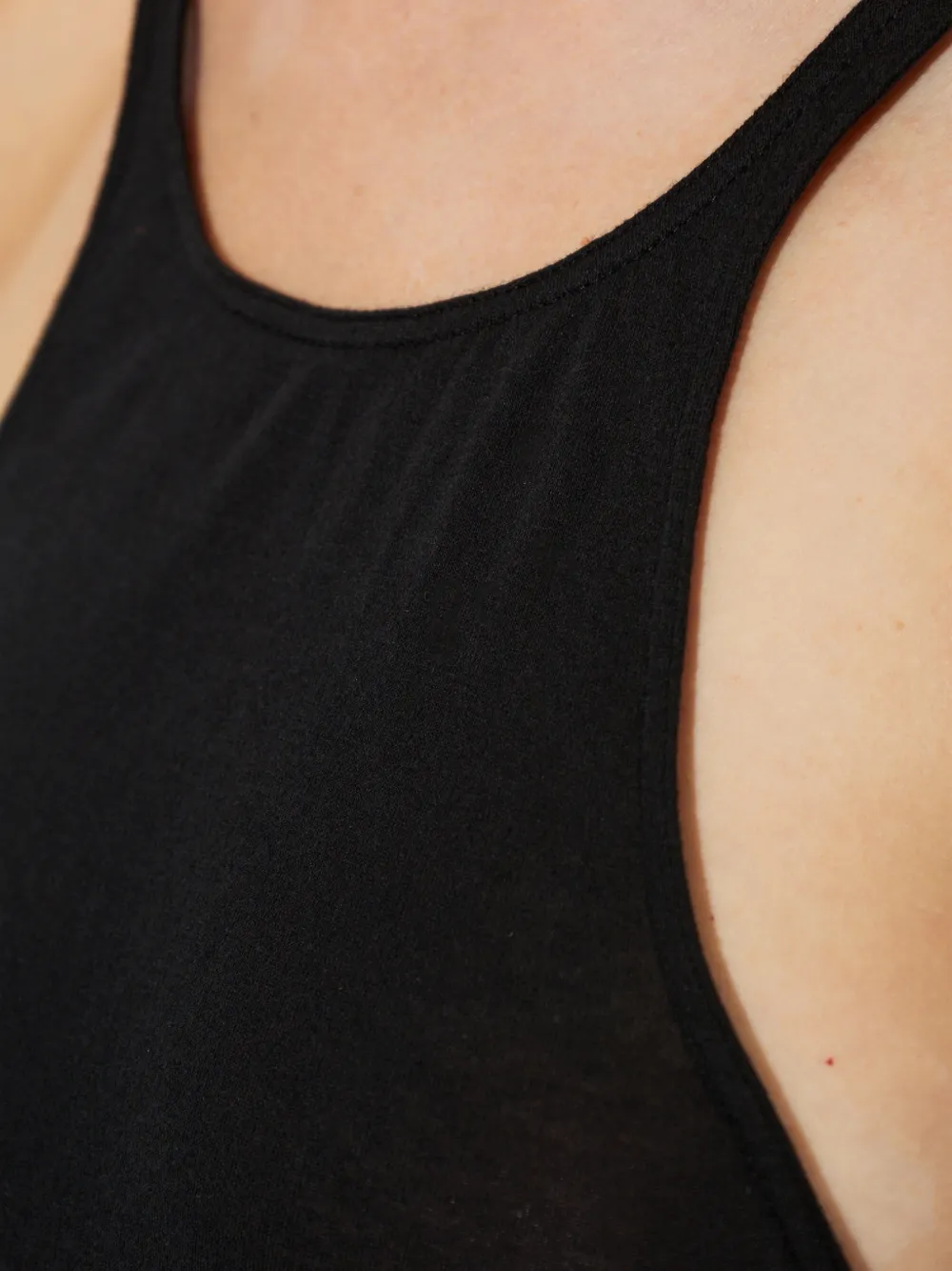 Rick Owens DRKSHDW Katoenen top met racerback Zwart