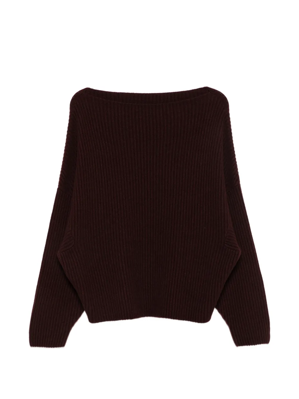 Dusan ribbed-knit boat-neck sweater