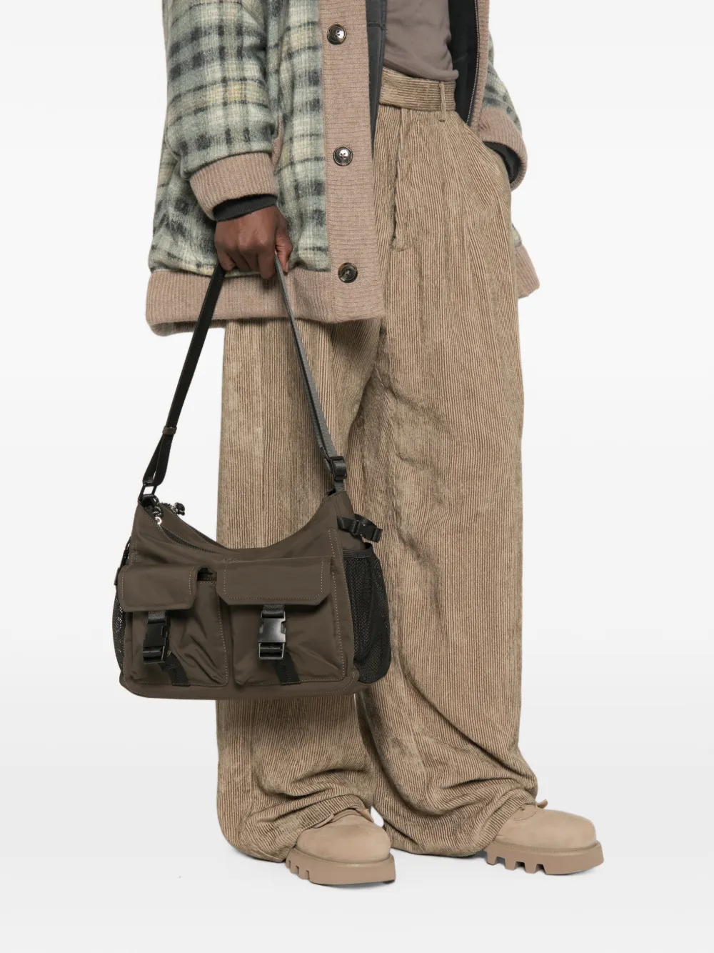 A.P.C. Schoudertas met gesp Bruin