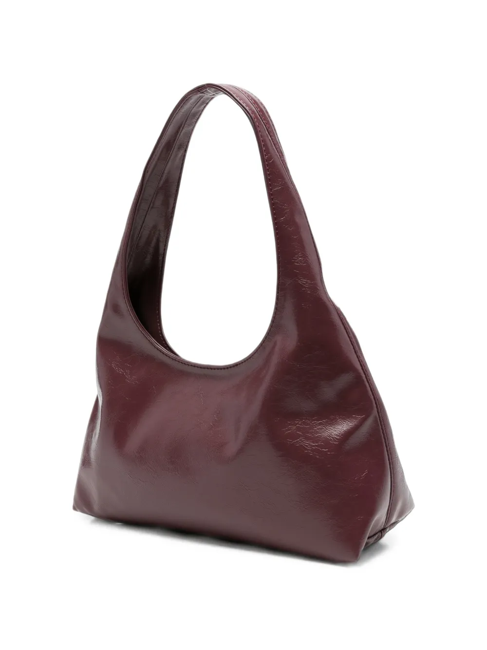A.P.C. Shopper met lakafwerking en logo-print Paars
