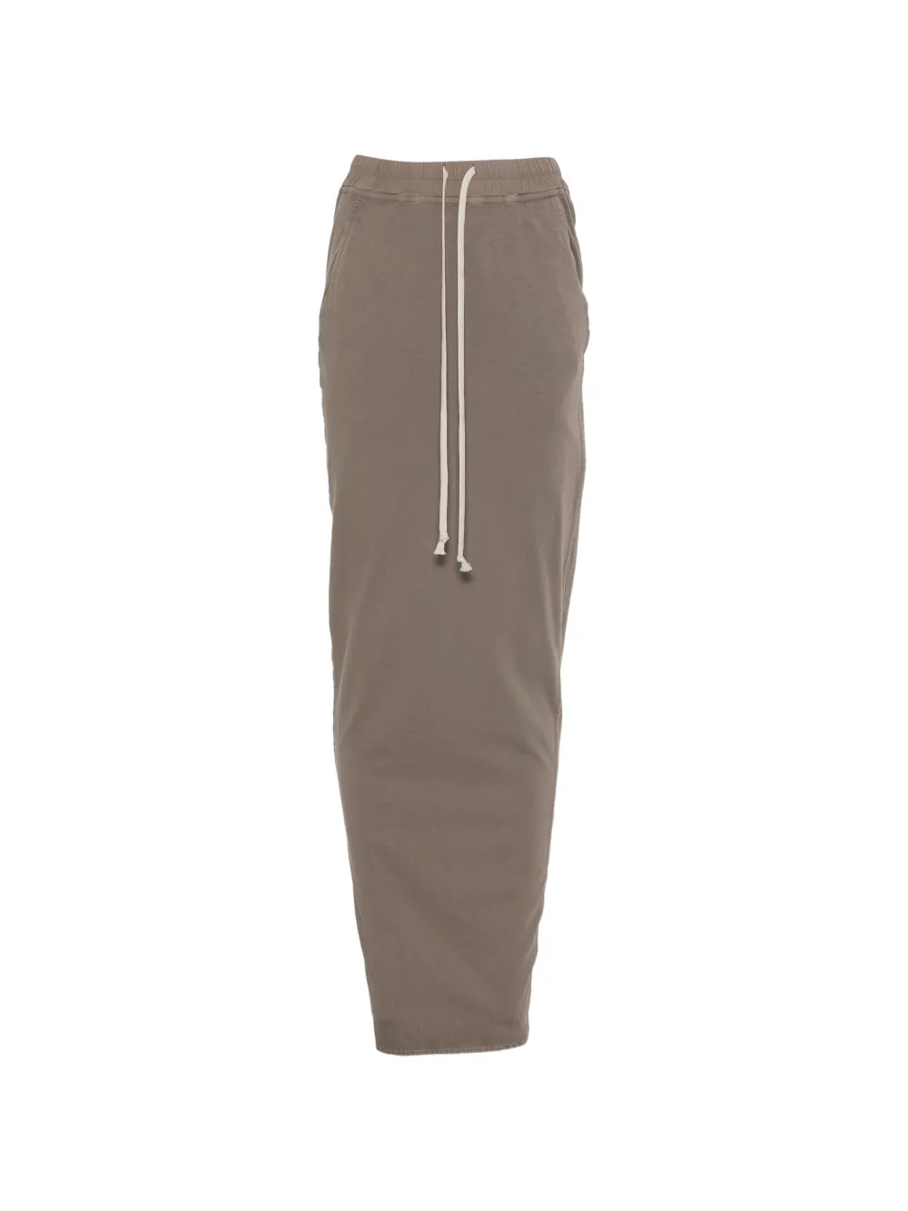 Rick Owens DRKSHDW drawstring wrap long skirt - Braun