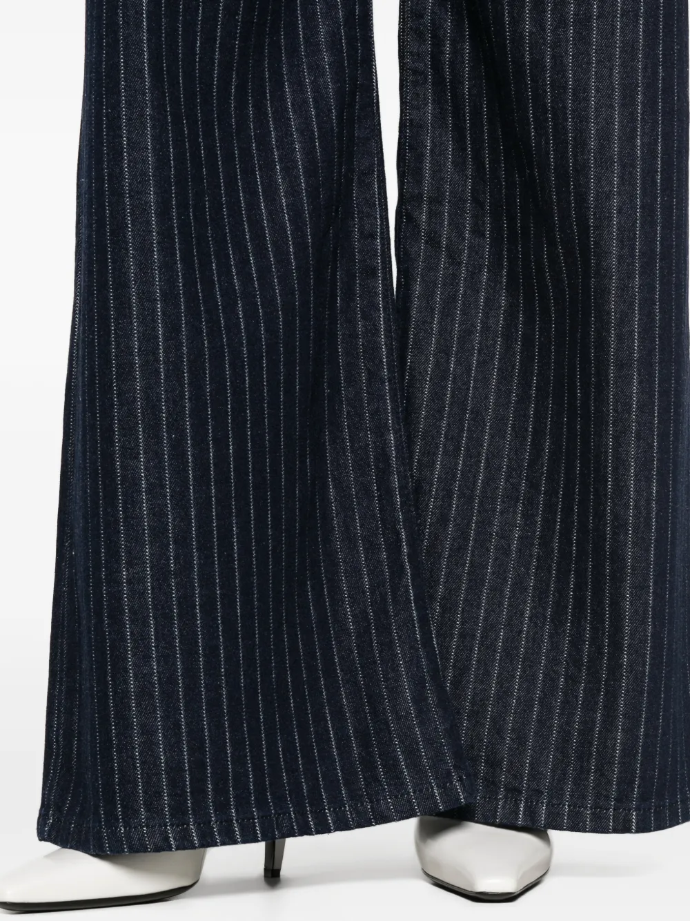 HOMAGE Jeans met wijde pijpen Blauw