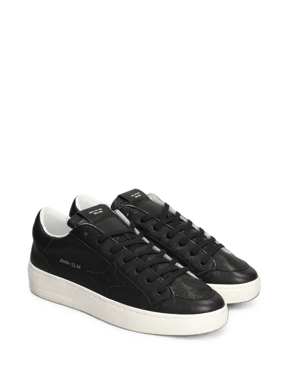 Ama Brand Sneakers met logoprint Zwart