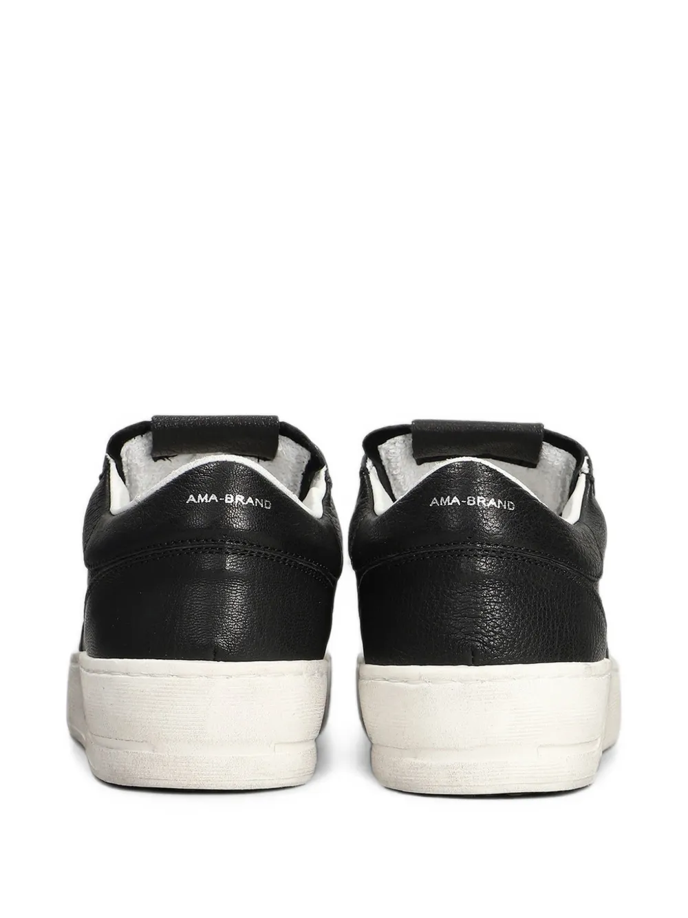 Ama Brand Sneakers met logoprint Zwart