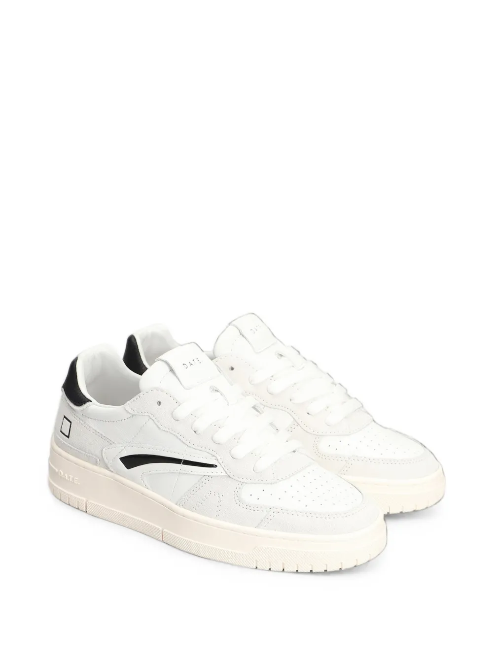 D.A.T.E. Torneo panelled sneakers Wit