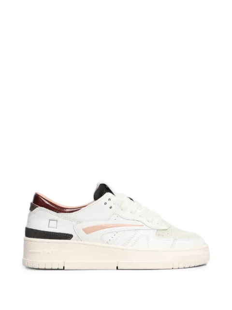 D.A.T.E. Torneo perforated panelled sneakers