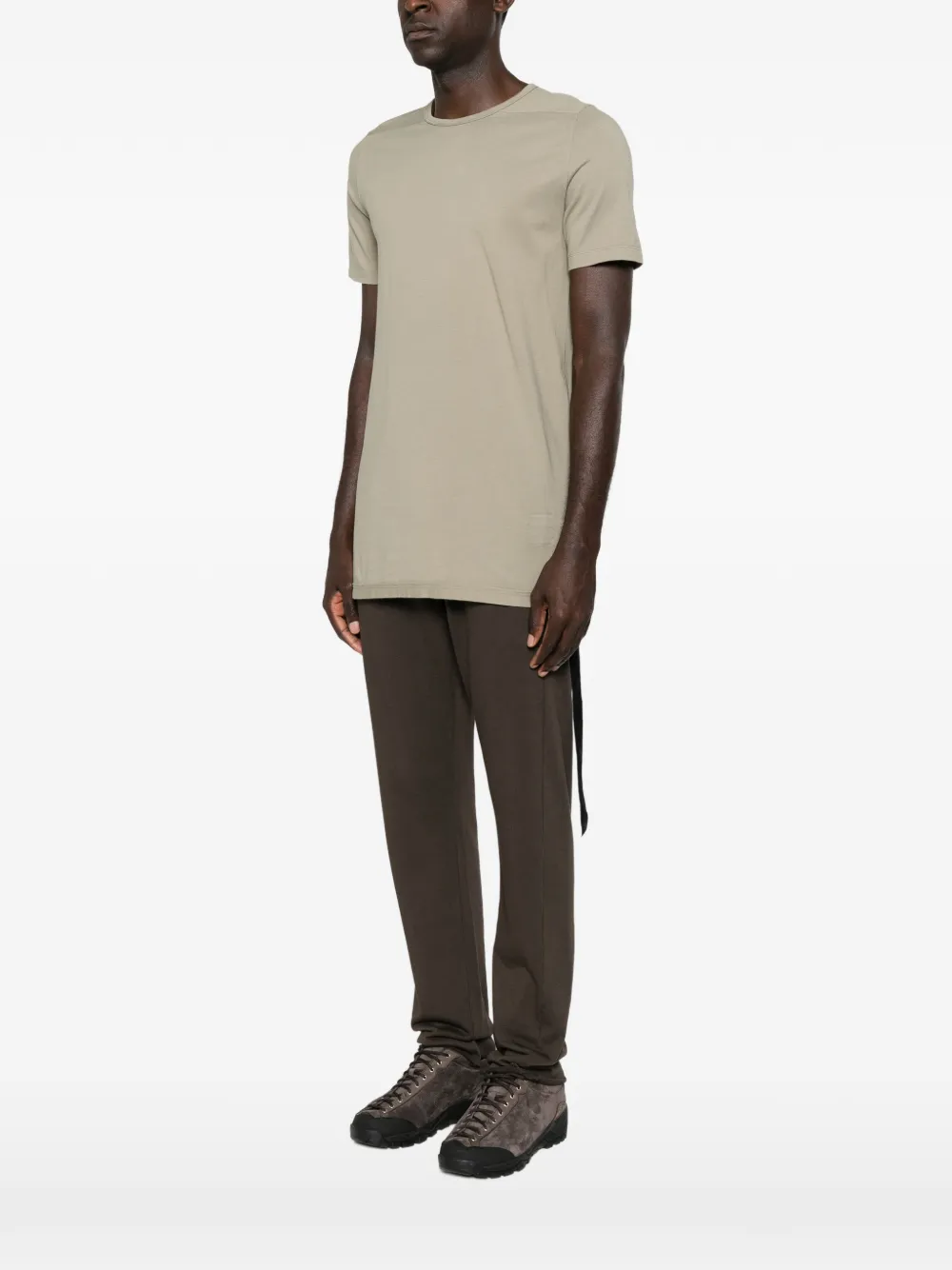 Rick Owens DRKSHDW seam-detail T-shirt Groen