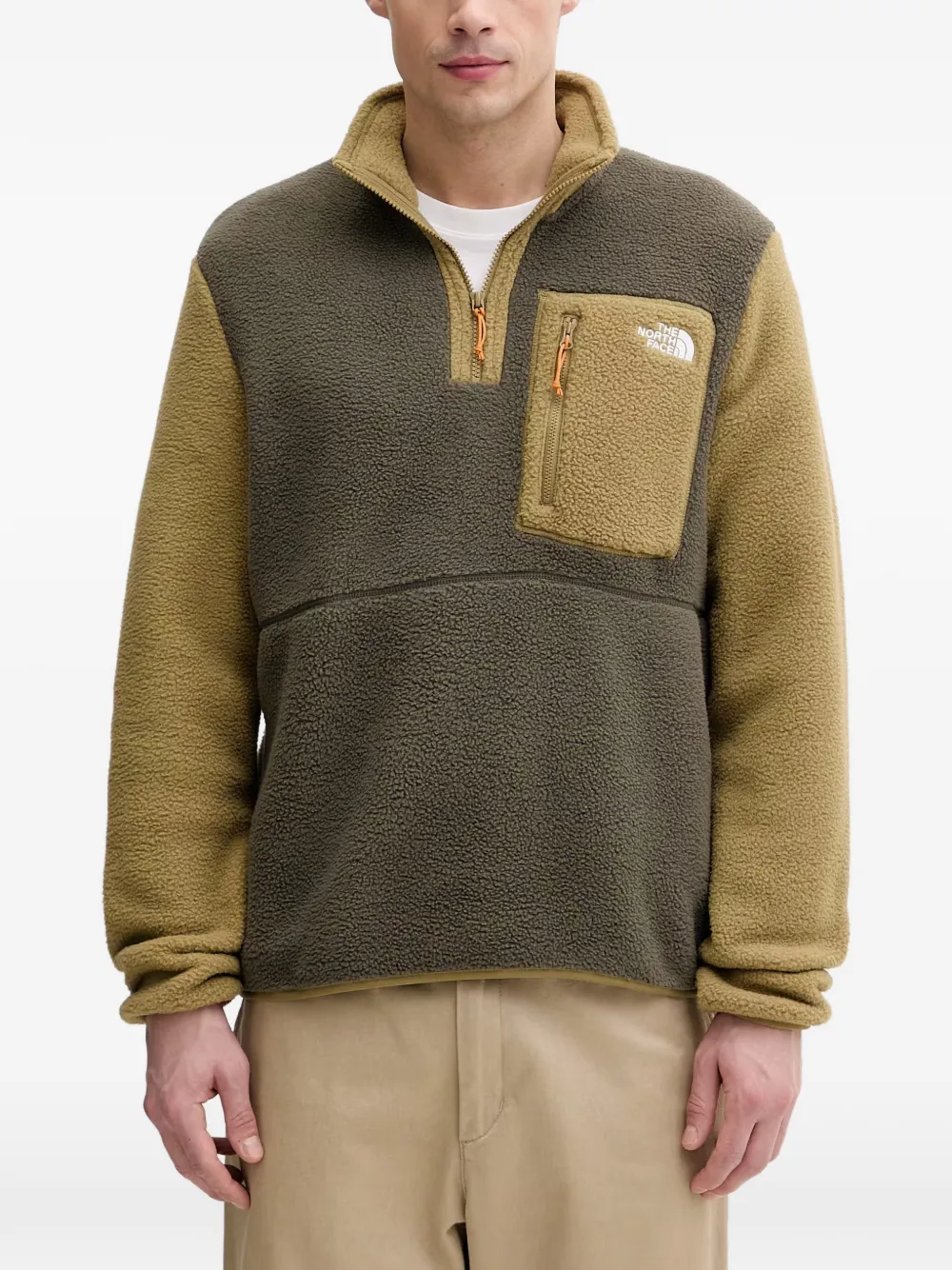 The North Face Yumiori colour-block sweatshirt - Verde
