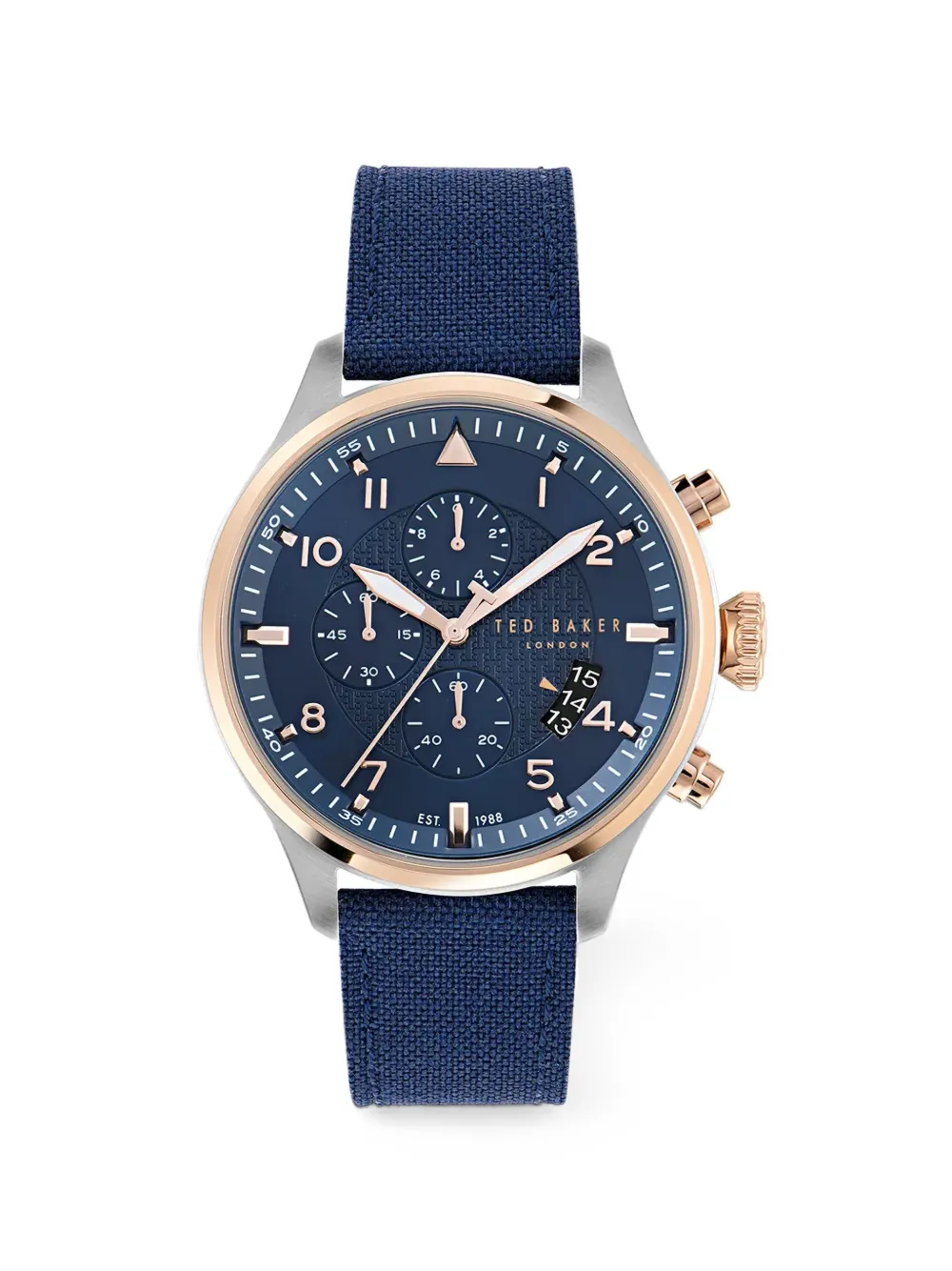 Ted Baker Chronograph 44mm watch - Blu