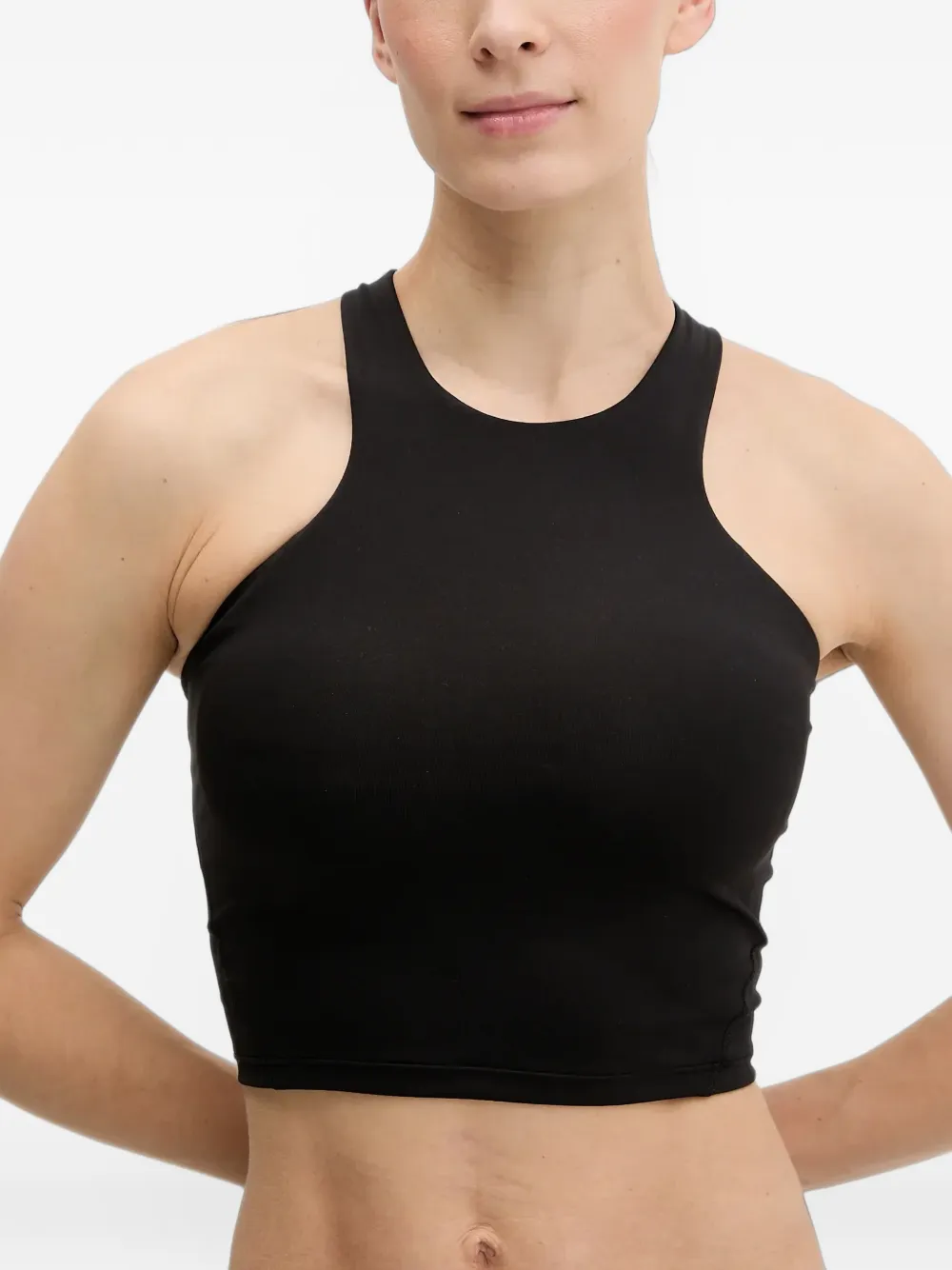 The North Face Refina longline bra Zwart