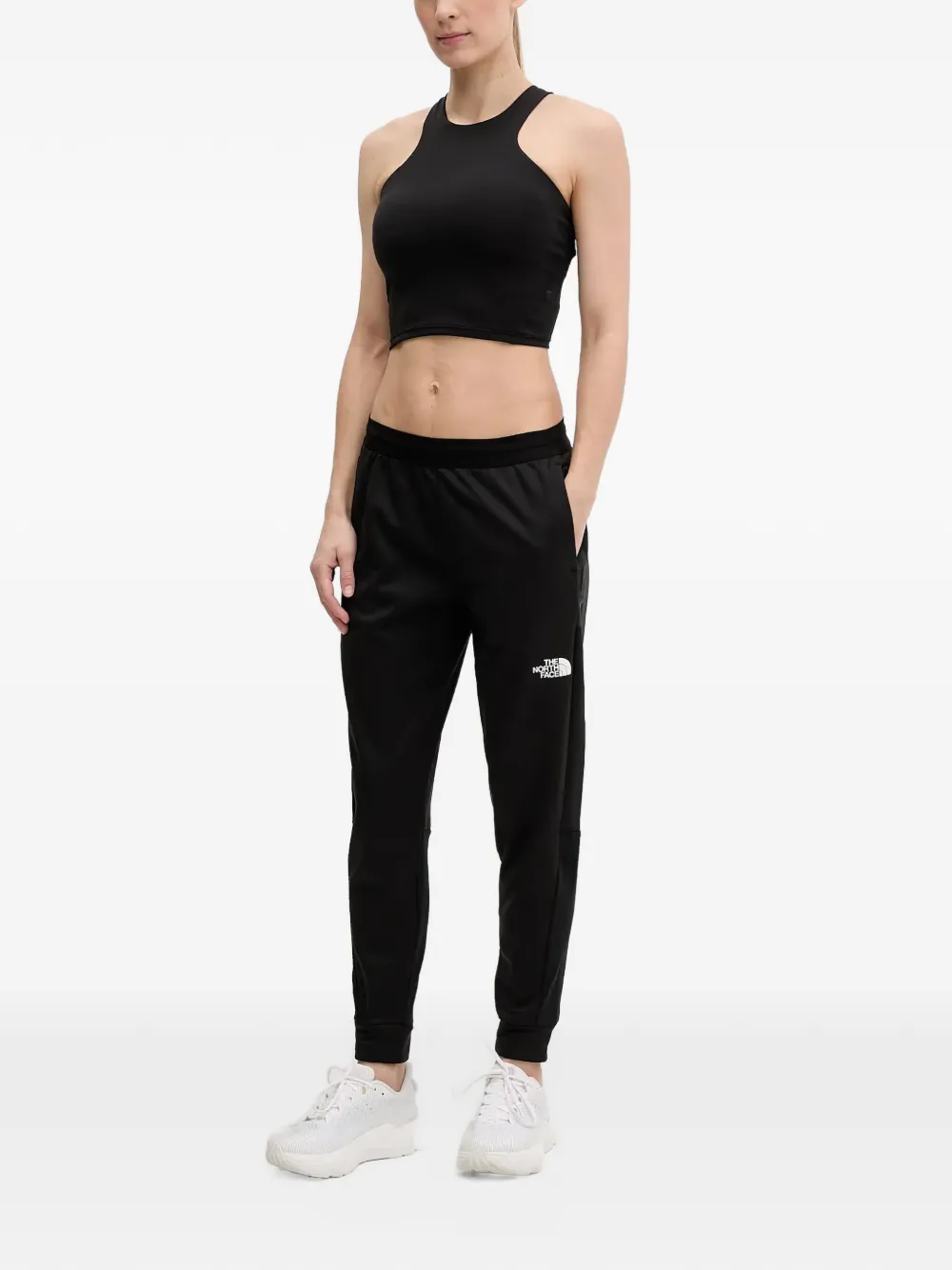 The North Face Refina longline bra Zwart