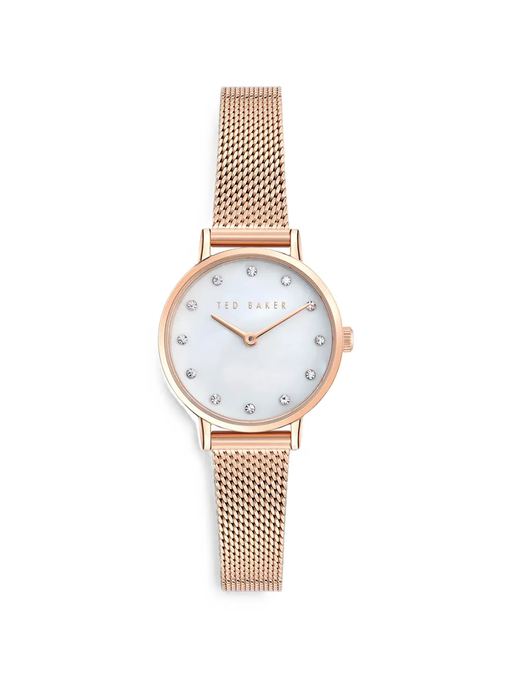 Ted Baker Staciie mesh-strap 34mm watch · OS