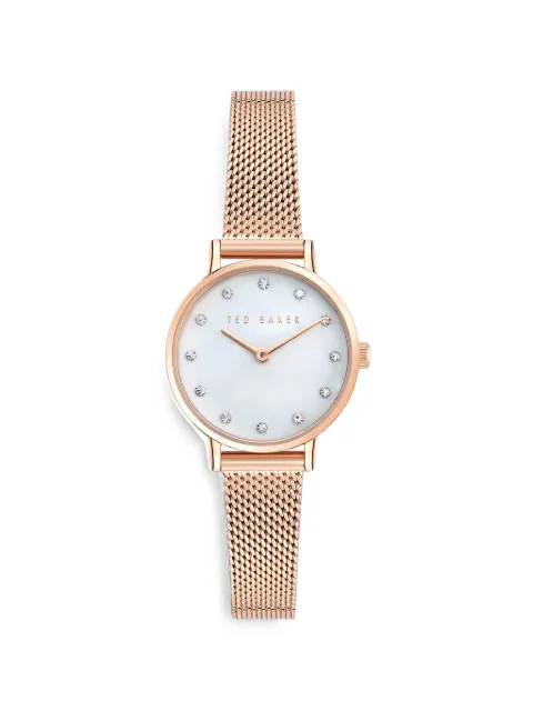 Ted Baker Staciie mesh-strap 34mm watch