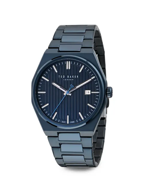 Ted Baker Barteen geometric-bezel 42mm watch
