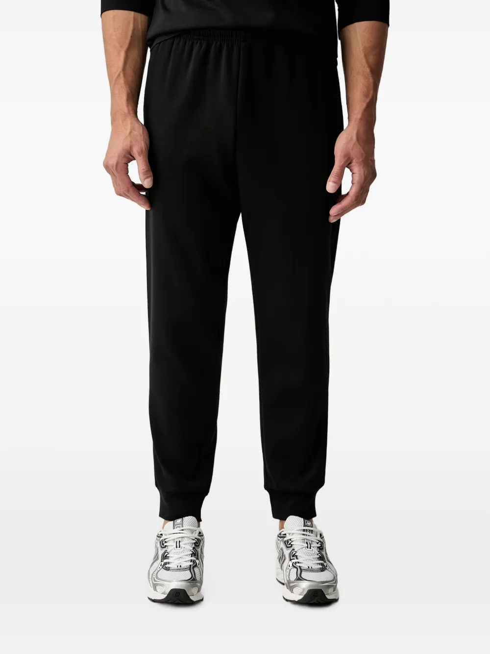 The North Face logo-embroidered track pants - Nero