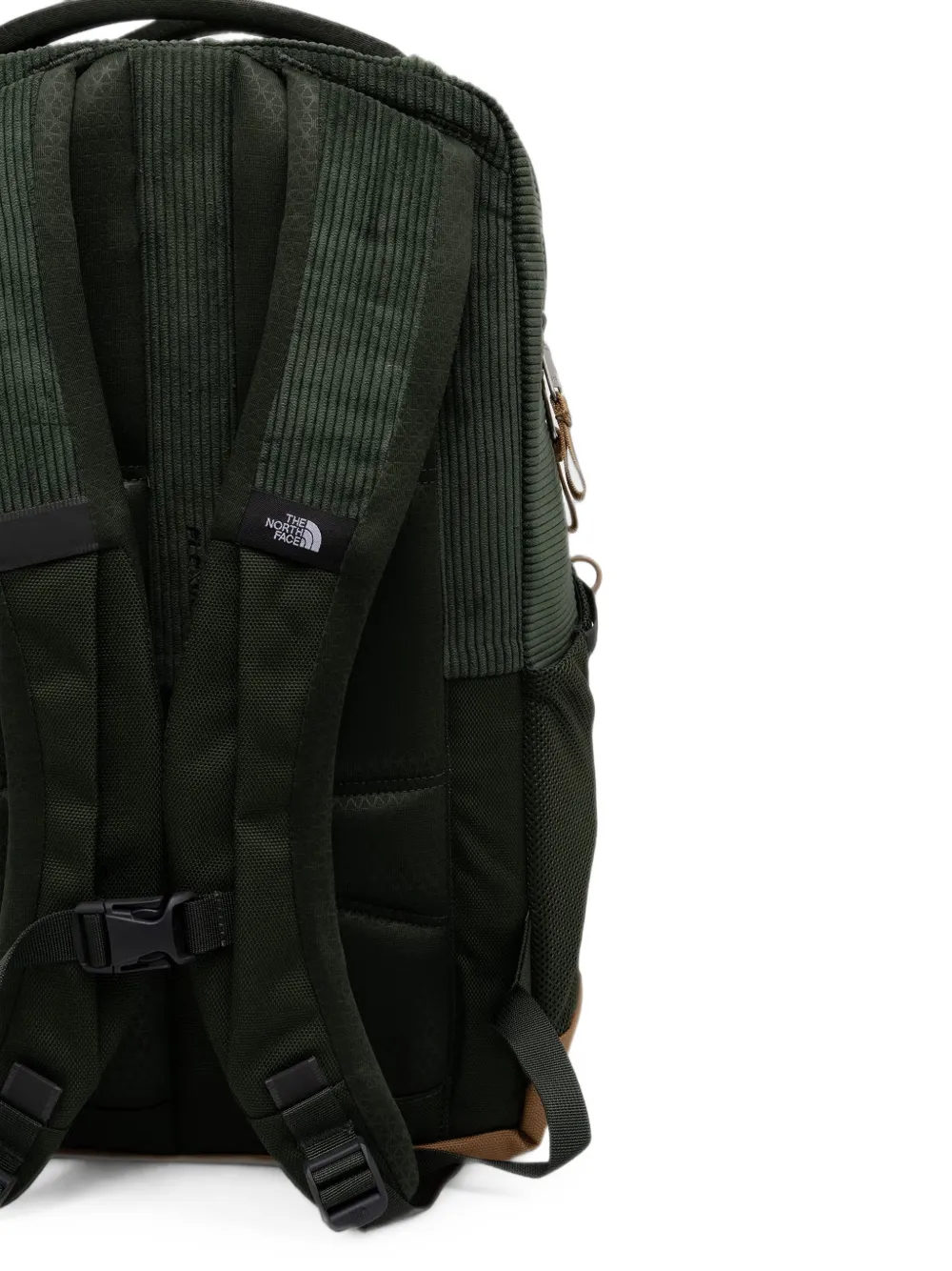 The North Face Jester Pro ribfluwelen rugzak Groen