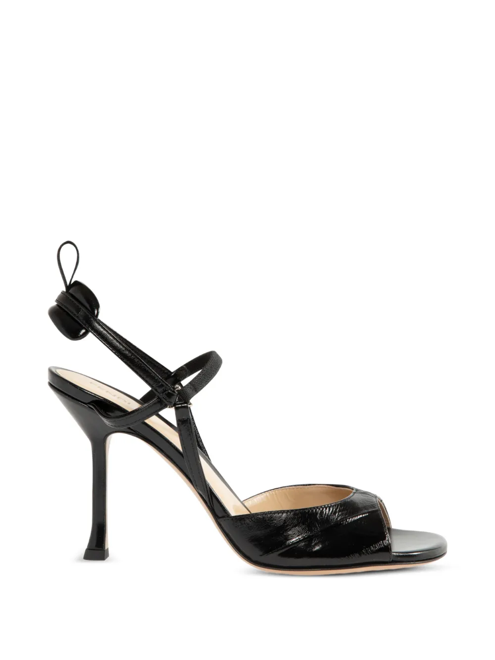 FENDI Very Colibri slingback heeled sandals Zwart