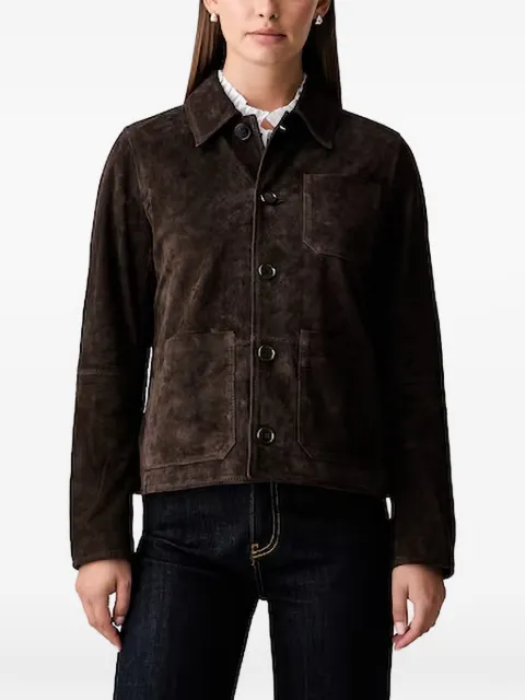 Joop! suede button-up jacket