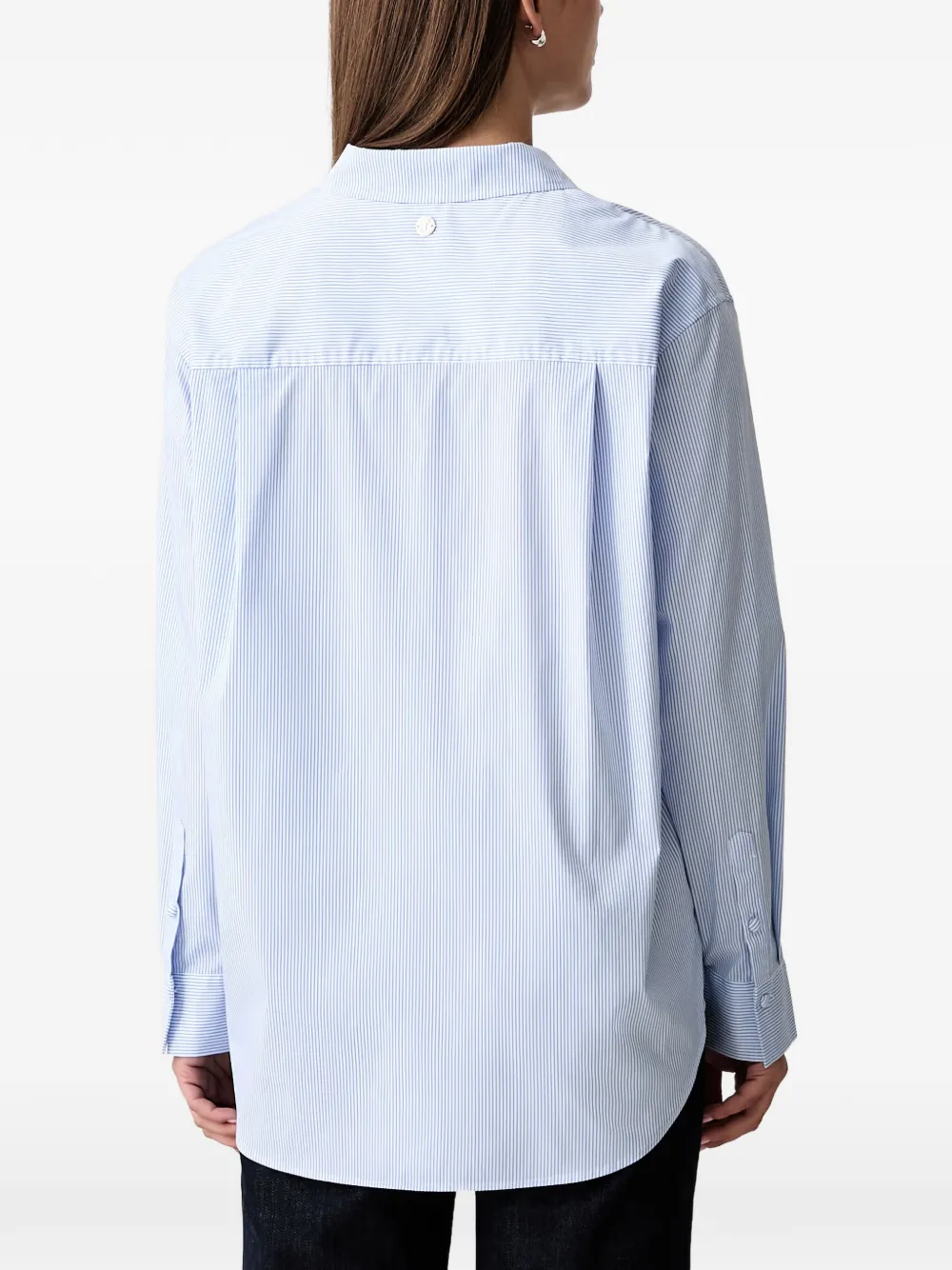 Joop! Gestreept blouse Wit